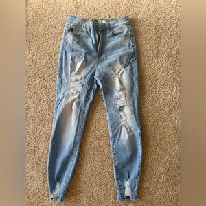 KanCan Distressed Blue Women's Jeans